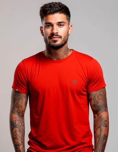 Camiseta Dry Fit UV 50+ Vermelho...