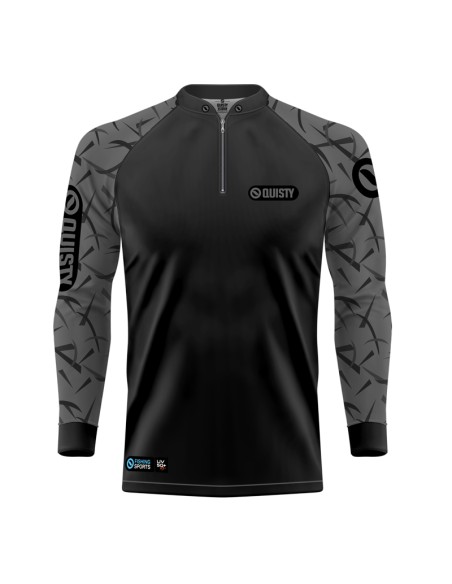 Super Combo Pro Black Bass Kid Ocelos Black – Camisa Punho luva Dry UV50+ + Máscara + Boné