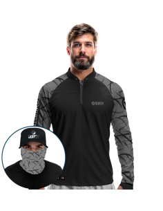 Super Combo Pro Black Bass Kid Ocelos Black – Camisa...