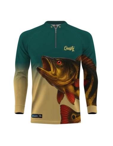 Supercombo de Pesca Dourado do Rio Fúria Dourada Oceano vista frontal Dryfit com camisa punholuva Dry UV50+, Máscara e Boné