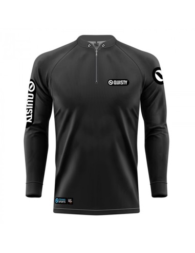 Combo de Pesca Sport Clean Preta vista frontal Dryfit com camisa punholuva Dry UV50+ e Máscara
