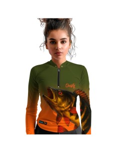 Combo de Pesca Tucunaré Açu O Soberano das Águas Selvagem Dryfit com camisa punholuva Dry UV50+ e Máscara 2