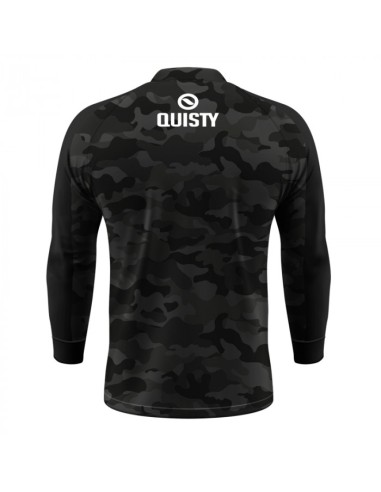 Combo de Pesca Army Black vista traseira Dryfit com camisa punholuva Dry UV50+ e Máscara