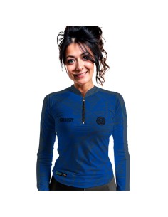 Combo de Pesca Anzol Blue Dryfit com camisa punholuva Dry UV50+ e Máscara 2