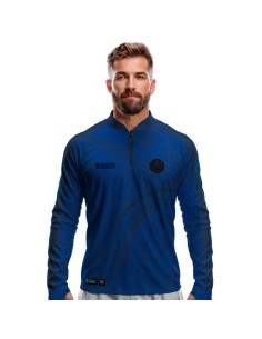 Camisa de Pesca Anzol Blue Dryfit com proteção UV50+ e punho luva