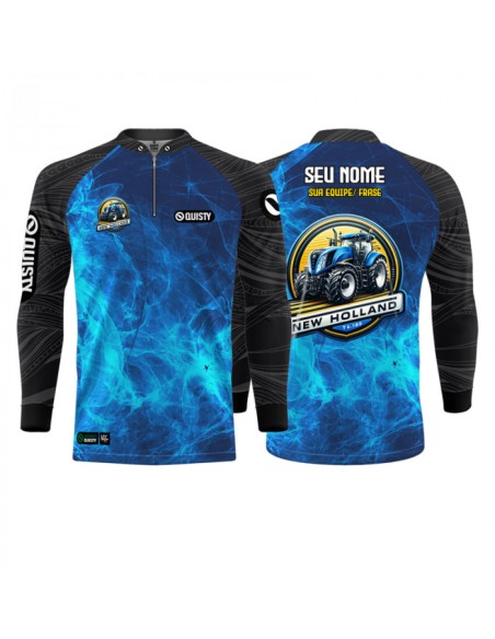 Camisa de Pesca Força do Campo – Dry UV50+ com Punholuva