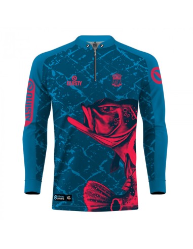 Supercombo de Pesca Tucunaliver vista frontal Dryfit com camisa punholuva Dry UV50+, Máscara e Boné