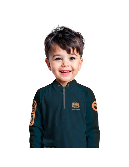 Supercombo de Pesca Tucuna No Stress – Camisa Punho luva Dry UV50+ com Punho Luva, Máscara e Boné