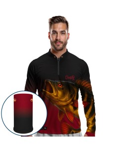 Combo Premium Camisa de Pesca Pro Elite Tucunaré Açu O...