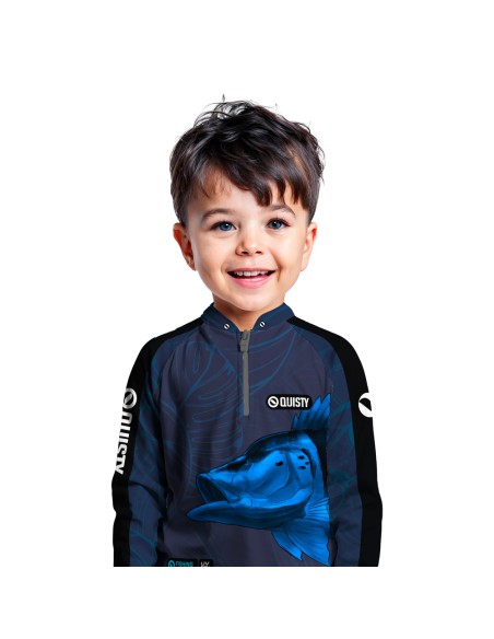 Camisa de Pesca Pro Elite Tucunaré Azul Blue – Dry UV50+ e Punho Luva – Dry UV50+ e Punho Luva