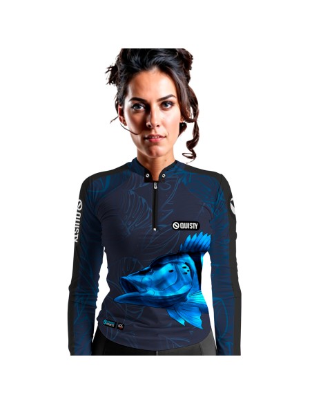 Camisa de Pesca Pro Elite Tucunaré Azul Blue – Dry UV50+ e Punho Luva – Dry UV50+ e Punho Luva