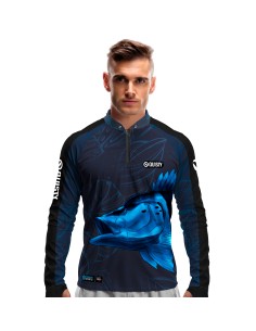 Camisa de Pesca Pro Elite Tucunaré Azul Blue – Dry UV50+...