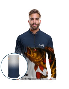 Combo Premium Camisa de Pesca Pro Elite Tucunaré Açu O...