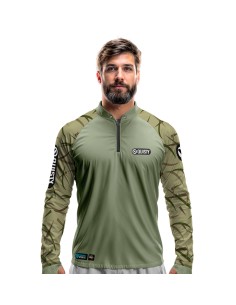 Camisa de Pesca Pro Elite Black Bass Kid Ocelos Verde –...