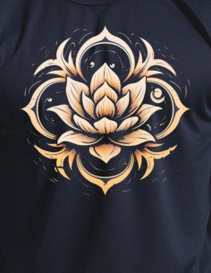 Camiseta Dry Fit UV 50+ Flor de Lótus Sagrada 2