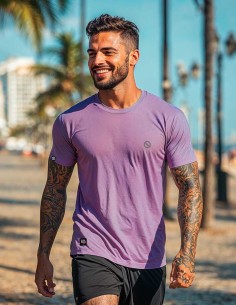 Camiseta Dry Fit UV 50+ Lavanda 2