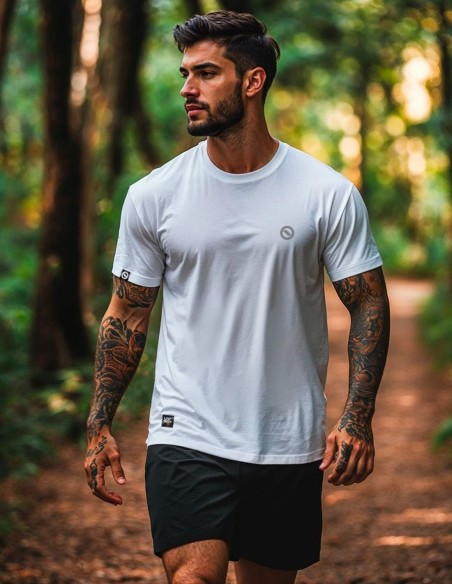 Camiseta Dry Fit UV 50+ Branca